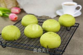 抹茶蛋黄酥的做法的做法步骤：15