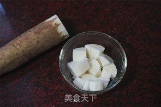健胃淮山米糊的做法步骤：1