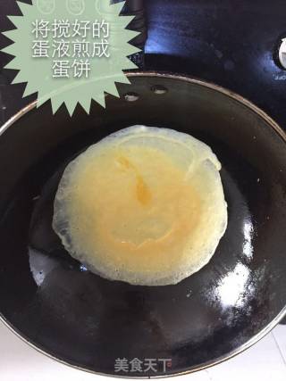 夏日美食——鸡蛋肉卷的做法步骤：2