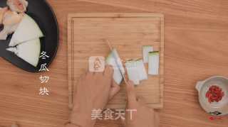 焖烧罐食谱系类——冬瓜鸡汤的做法步骤：1