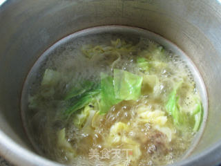 圆白菜牛排骨汤的做法步骤：6