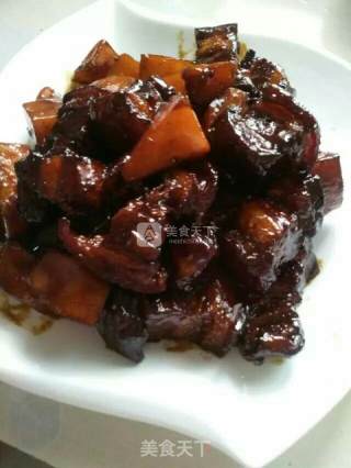 红烧肉烧土豆的做法步骤：8