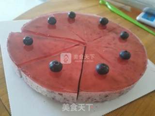 蓝莓芝士蛋糕的做法步骤：11