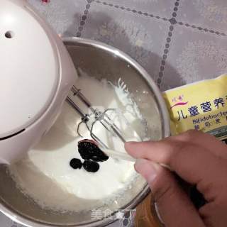 蓝莓酸奶冰淇淋的做法步骤：6