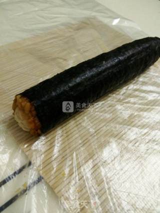 简单自制米奇寿司的做法步骤：4