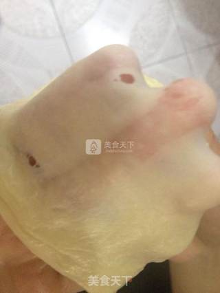 肉松小餐包的做法步骤：2