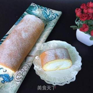 戚风蛋糕卷（小四卷）的做法步骤：11