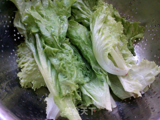 蚝油生菜的做法步骤：3