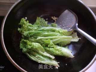 蚝油生菜的做法步骤：5