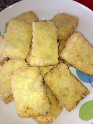糖醋脆皮豆腐的做法步骤：6