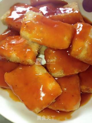 糖醋脆皮豆腐的做法步骤：10