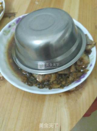 简易版梅菜扣肉的做法步骤：6