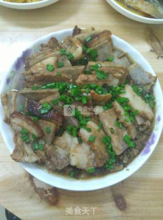 简易版梅菜扣肉的做法步骤：7