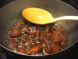 西柚茶排骨的做法步骤：6