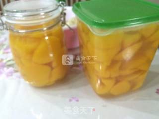 黄桃罐头的做法步骤：4