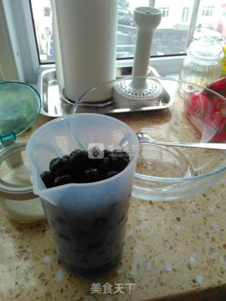 自制蓝莓山药的做法步骤：2