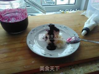 自制蓝莓山药的做法步骤：7