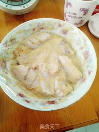 【青菜叶子】梨子鸡翅的做法步骤：5