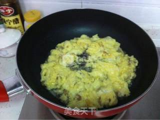 海米鸡蛋烩小白菜的做法步骤：2