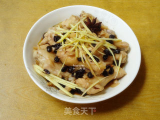 豆豉蒸鸡根的做法步骤：4