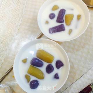 芋圆蜜豆的做法步骤：6