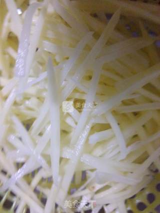 青椒土豆丝的做法步骤：5