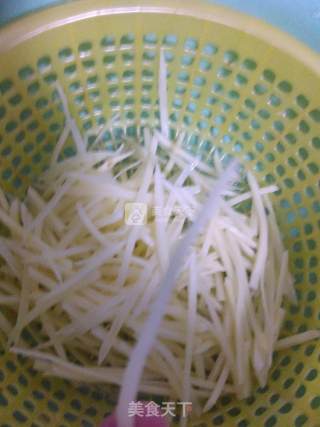 青椒土豆丝的做法步骤：6
