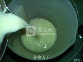 鲜莲子豆浆的做法步骤：15
