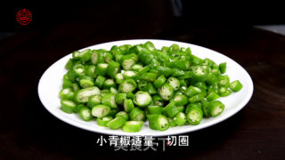 小菜一碟之【青椒自制豆腐】的做法步骤：2