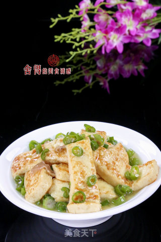 小菜一碟之【青椒自制豆腐】的做法步骤：7