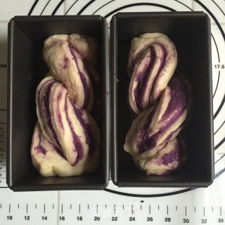 奶香紫薯吐司的做法步骤：9