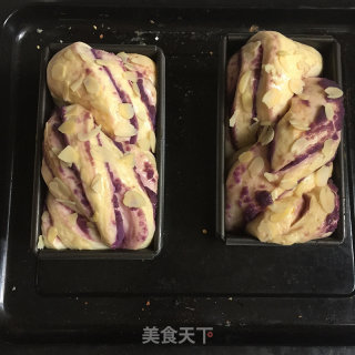 奶香紫薯吐司的做法步骤：10