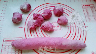 百变面食之会变色的包子（一发）的做法步骤：8