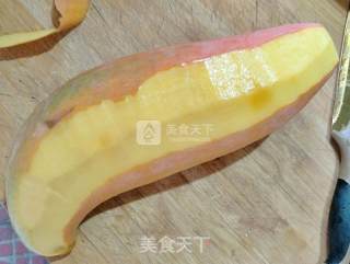 自制芒果花的做法步骤：1