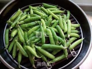 蒸豌豆的做法步骤：3