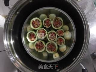 丝瓜酿的做法步骤：11