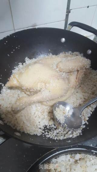 盐焗鸡的做法步骤：10