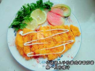 柠香吮指鸡排的做法步骤：12