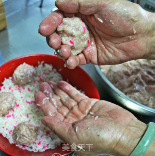 解馋的珍珠丸子的做法步骤：6