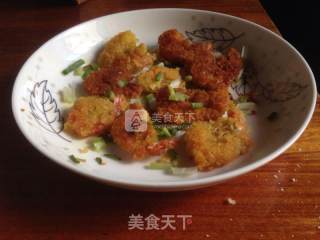 葱香炸虾的做法步骤：6