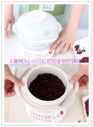 夏日简易美食——红豆沙的做法步骤：3