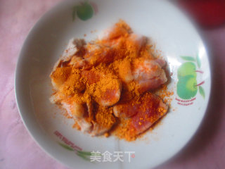 新奥尔良土豆肉片的做法步骤：1