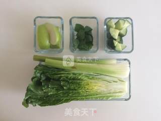 6款夏日排毒果蔬汁的做法步骤：1