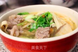 杏鲍菇牛肉粉的做法步骤：11