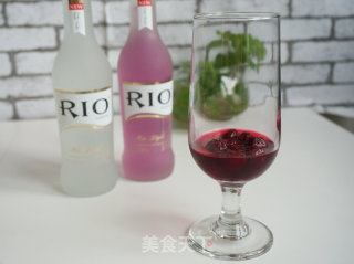 激情双莓鸡尾酒的做法步骤：1