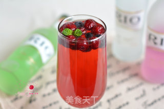 激情双莓鸡尾酒的做法步骤：6