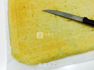 中种肉松面包卷的做法步骤：16