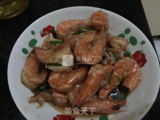 爆炒虾的做法步骤：4