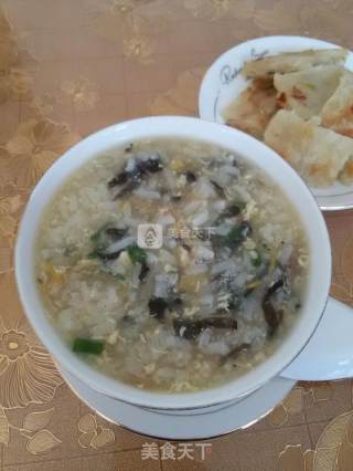 肉丝滑蛋粥的做法步骤：10