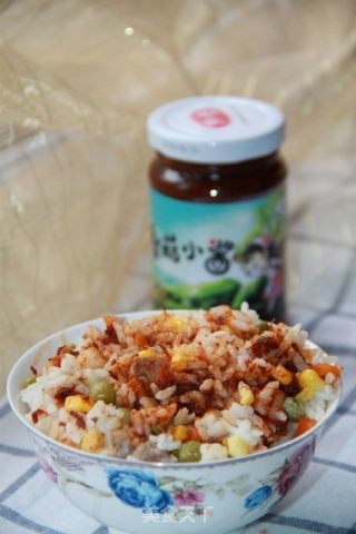 好吃的酱香腊肠米饭的做法步骤：9